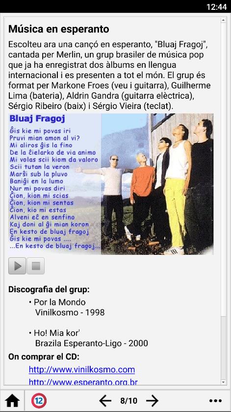 Cançons en MP3 - Apreneu cantant!!