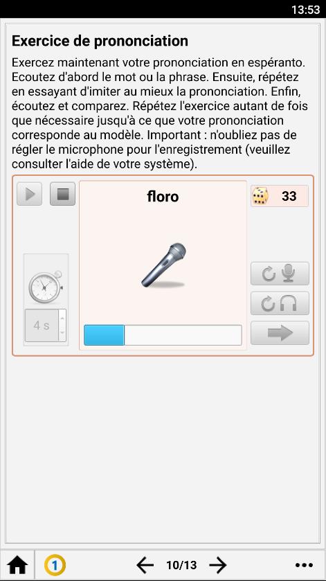 Exercices de prononciation
