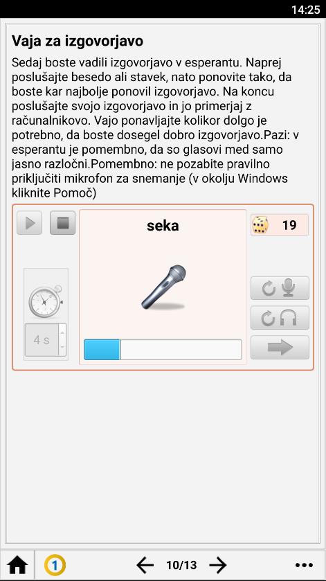Vaje za izgovorjavo