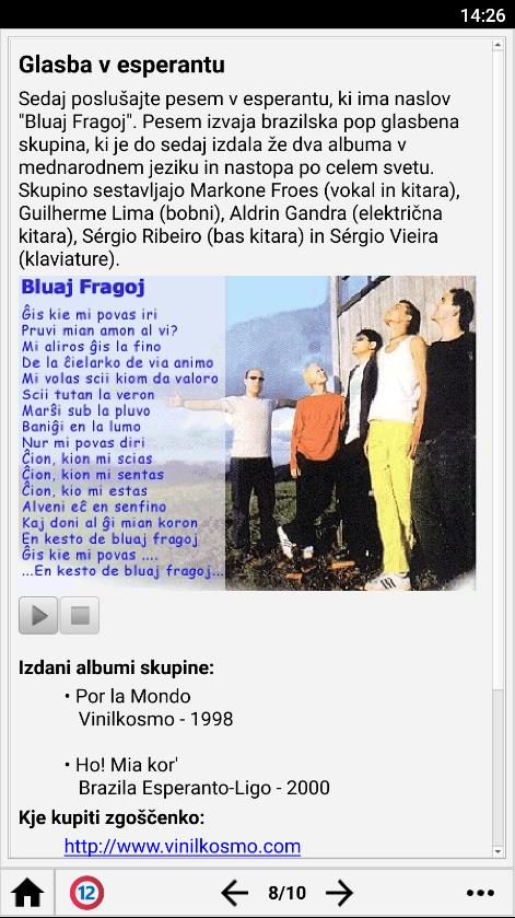 MP3 pesmi- učite se s pomočjo petja!